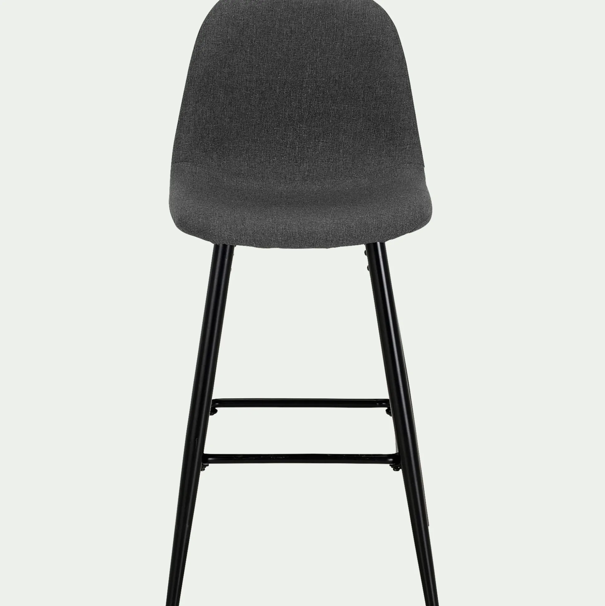 Chaise de bar - gris ardoise H66cm