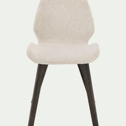 Chaise en tissu sans accoudoirs - beige