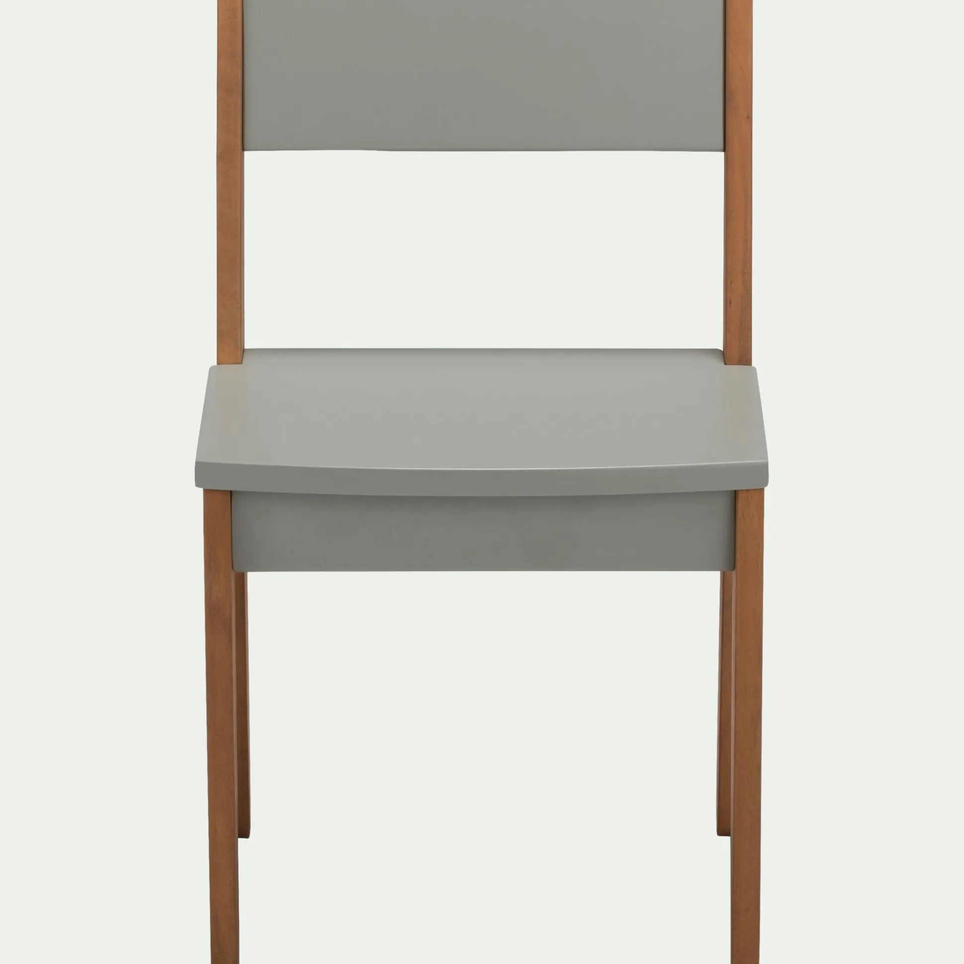 Chaise enfant en acacia - vert olivier