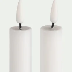 Chandelles à LED - blanc