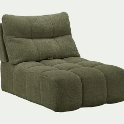 Chauffeuse avance - recule en tissu campo - vert cèdre