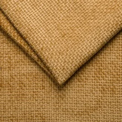 Chauffeuse en tissu Eden - jaune argan