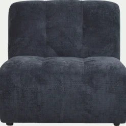 Chauffeuse en tissu Eden - bleu marine