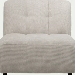 Chauffeuse en tissu Eden - beige alpilles