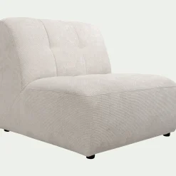 Chauffeuse en tissu Eden - beige alpilles