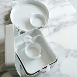 Cocotte individuelle en porcelaine D11cm - blanc