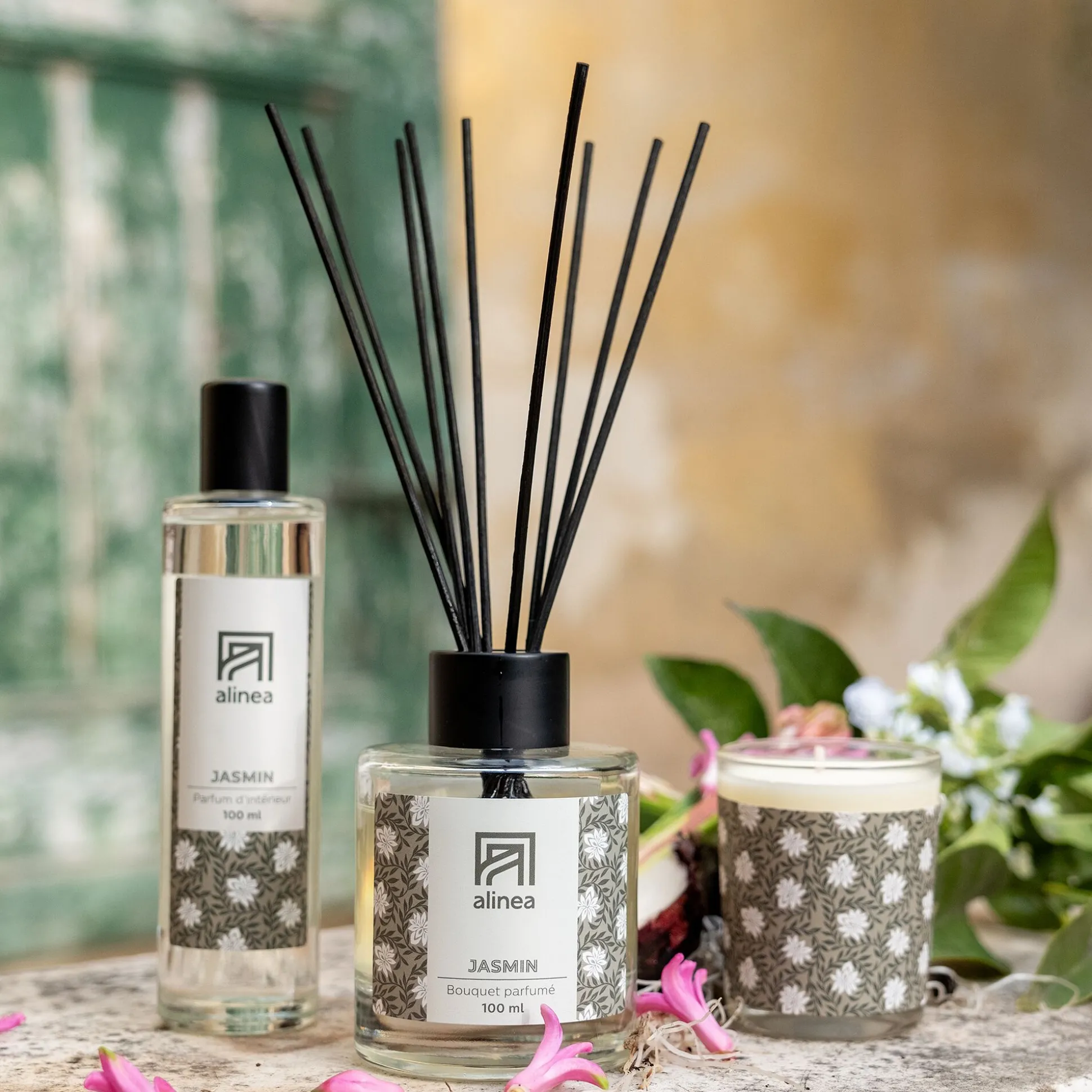 Coffret 3 pièces senteur Jasmin