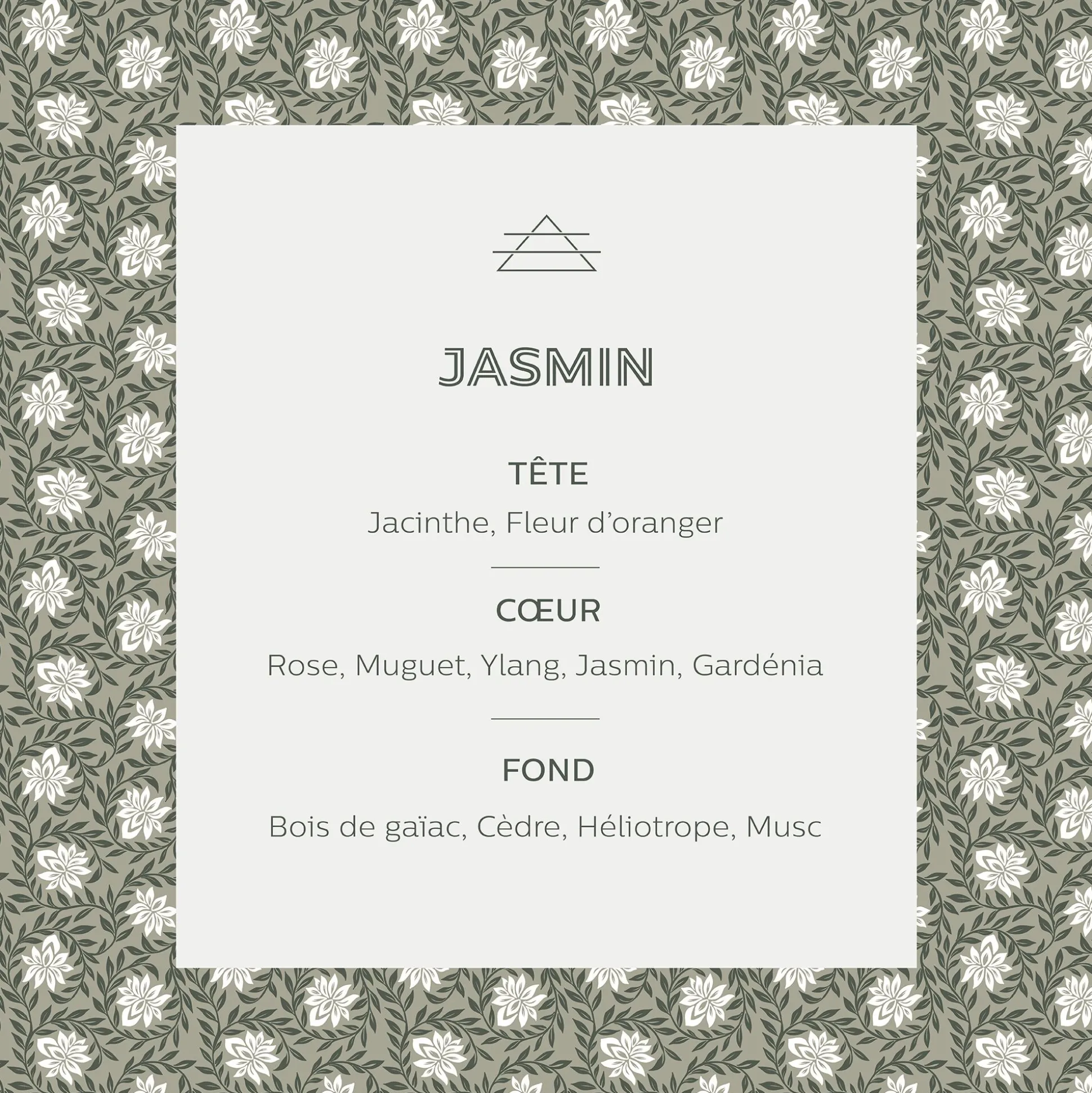 Coffret 3 pièces senteur Jasmin