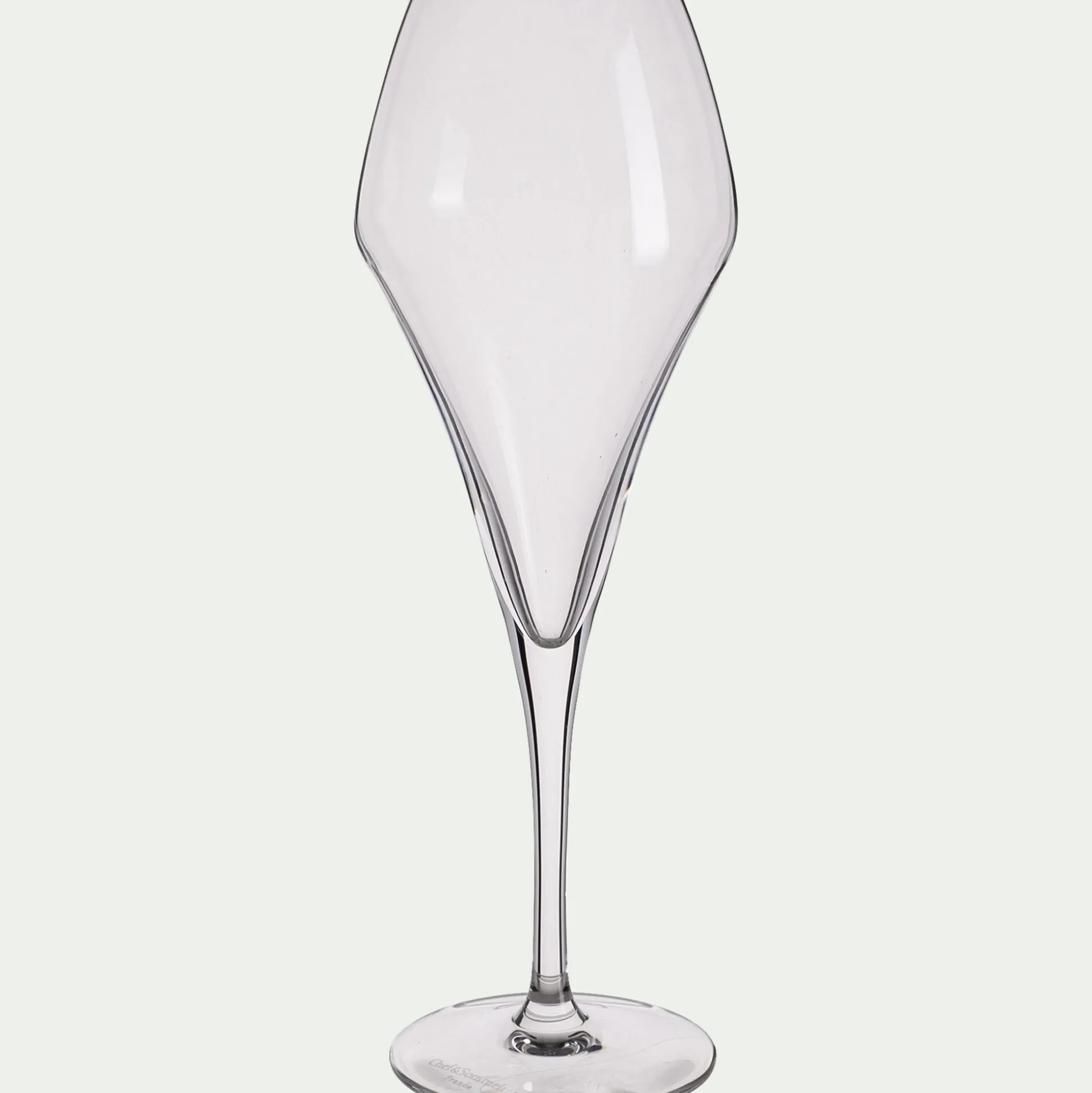 Coffret de 6 flûtes 21cl - transparent