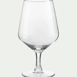 Coffret de 6 verres à bière en verre 38cl - transparent