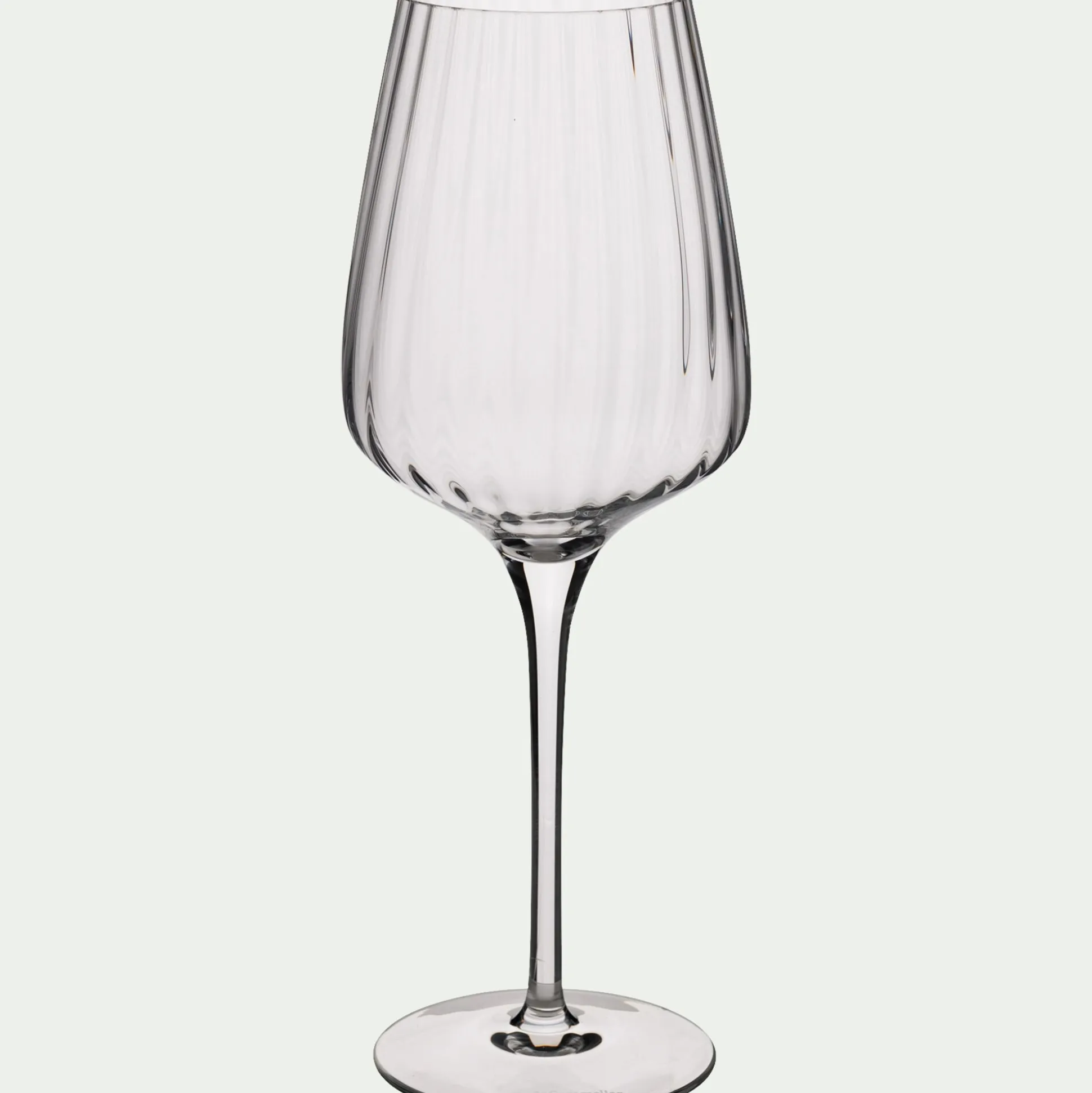 Coffret de 6 verres à pied tulipe en cristallin 45cl - transparent