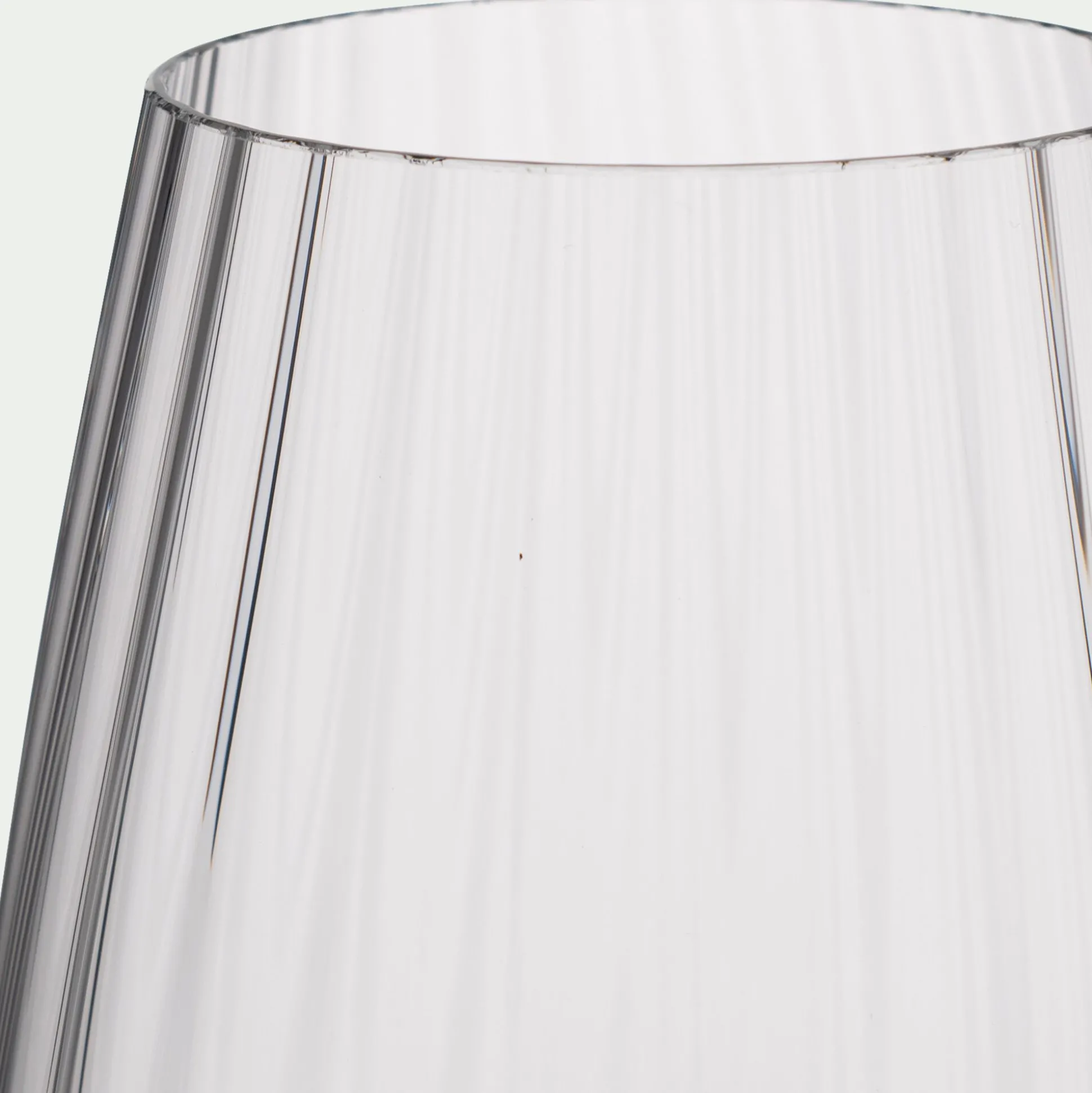 Coffret de 6 verres à pied tulipe en cristallin 45cl - transparent