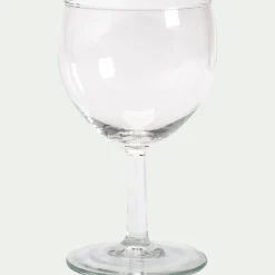 Coffret de 6 verres à pied 25cl en verre - transparent