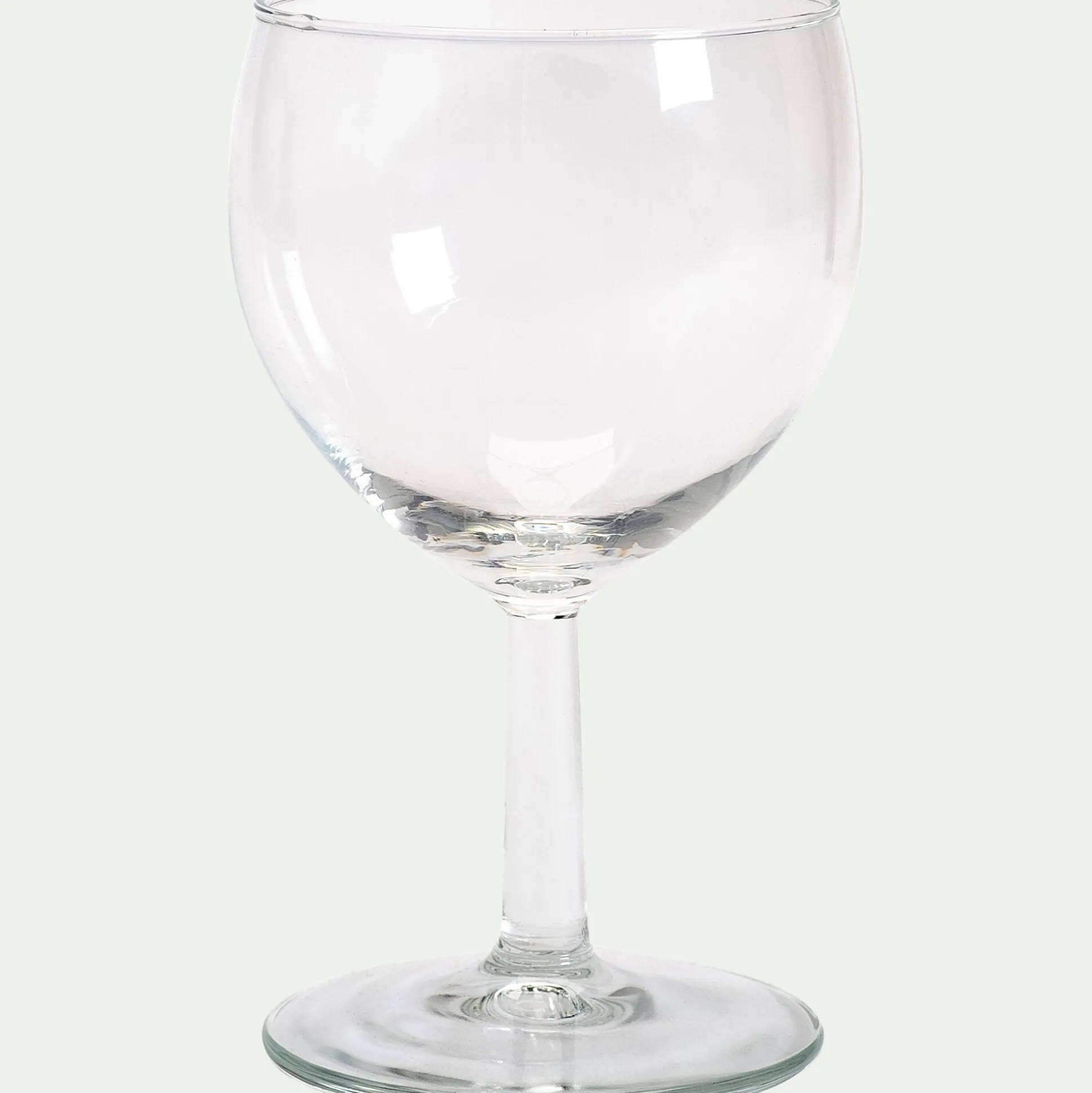Coffret de 6 verres à pied 25cl en verre - transparent