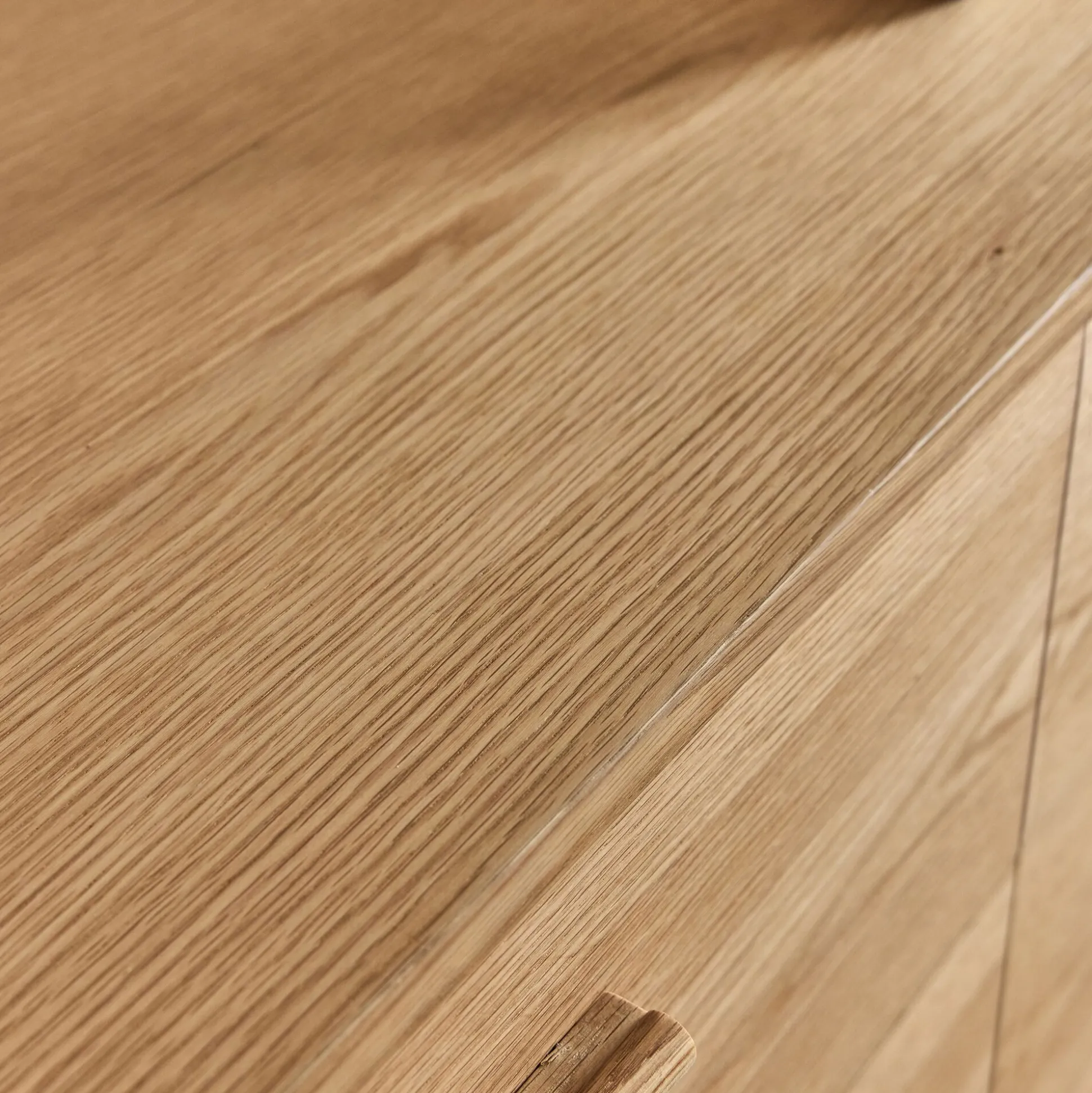 Commode 6 tiroirs en chêne - bois clair