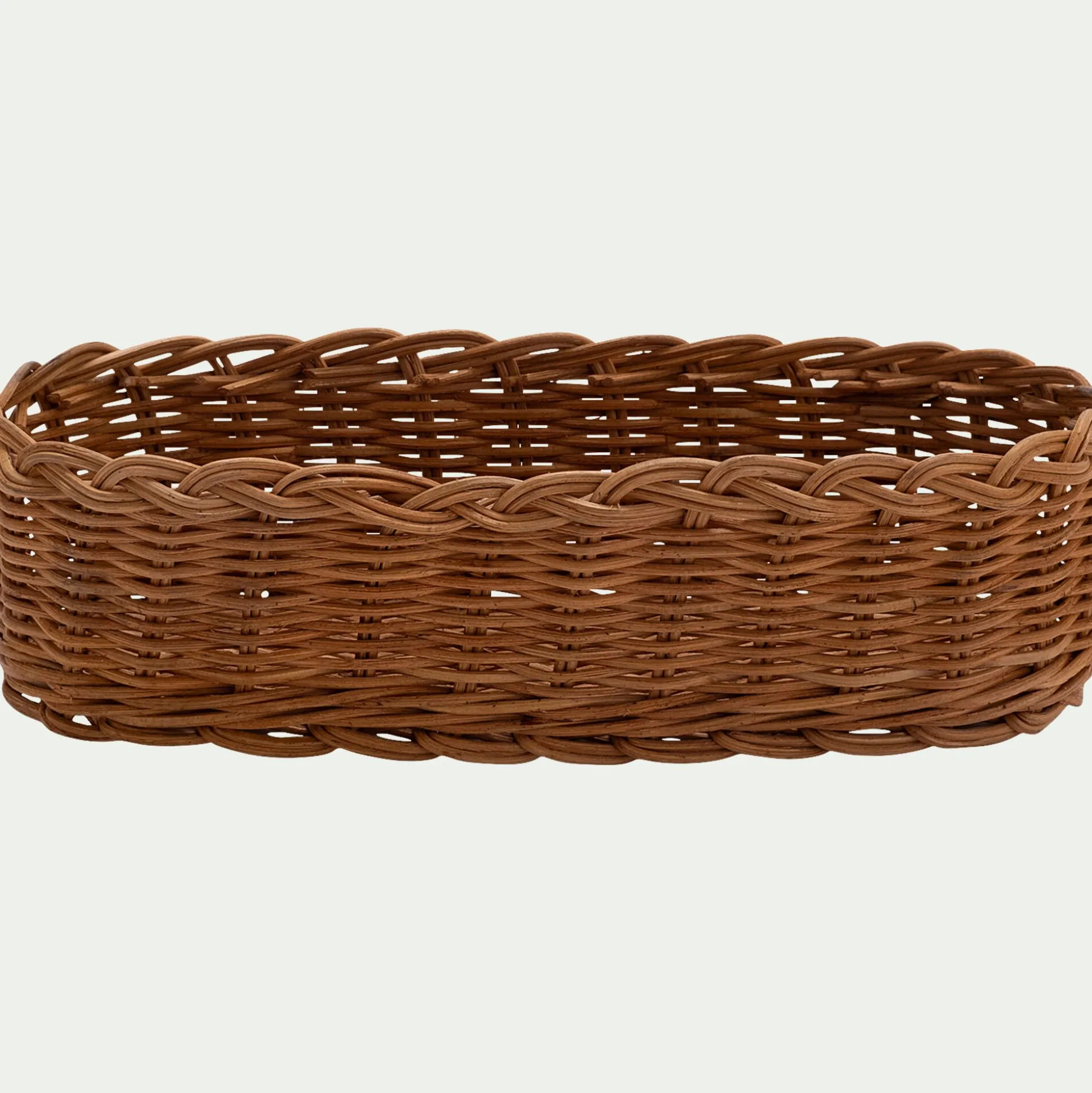 Corbeille à pain en rotin L26cm - marron
