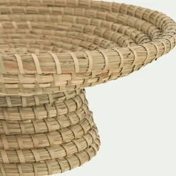 Coupe déco en jonc de mer D45,5cm - naturel