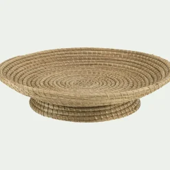Coupe déco en jonc de mer D26,5cm - naturel