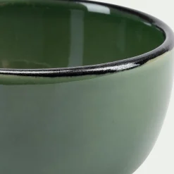 Coupelle apéritive en grès D8,5cm - vert avocado