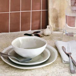 Coupelle en grès D17cm - beige alpilles