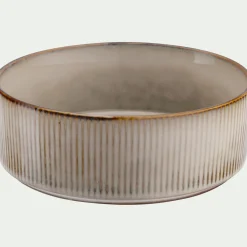 Coupelle en grès D17cm - beige