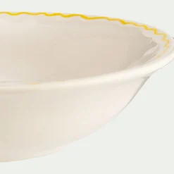 Coupelle en grès D17,5cm - blanc