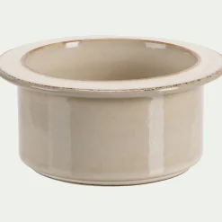 Coupelle en grès D12,2cm - blanc ventoux