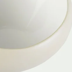 Coupelle en grès D14cm - blanc ventoux