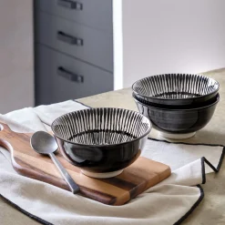 Coupelle en porcelaine D15,5cm - noir