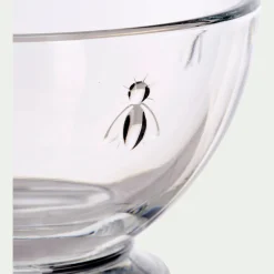 Coupelle en verre D10,5cm - transparent