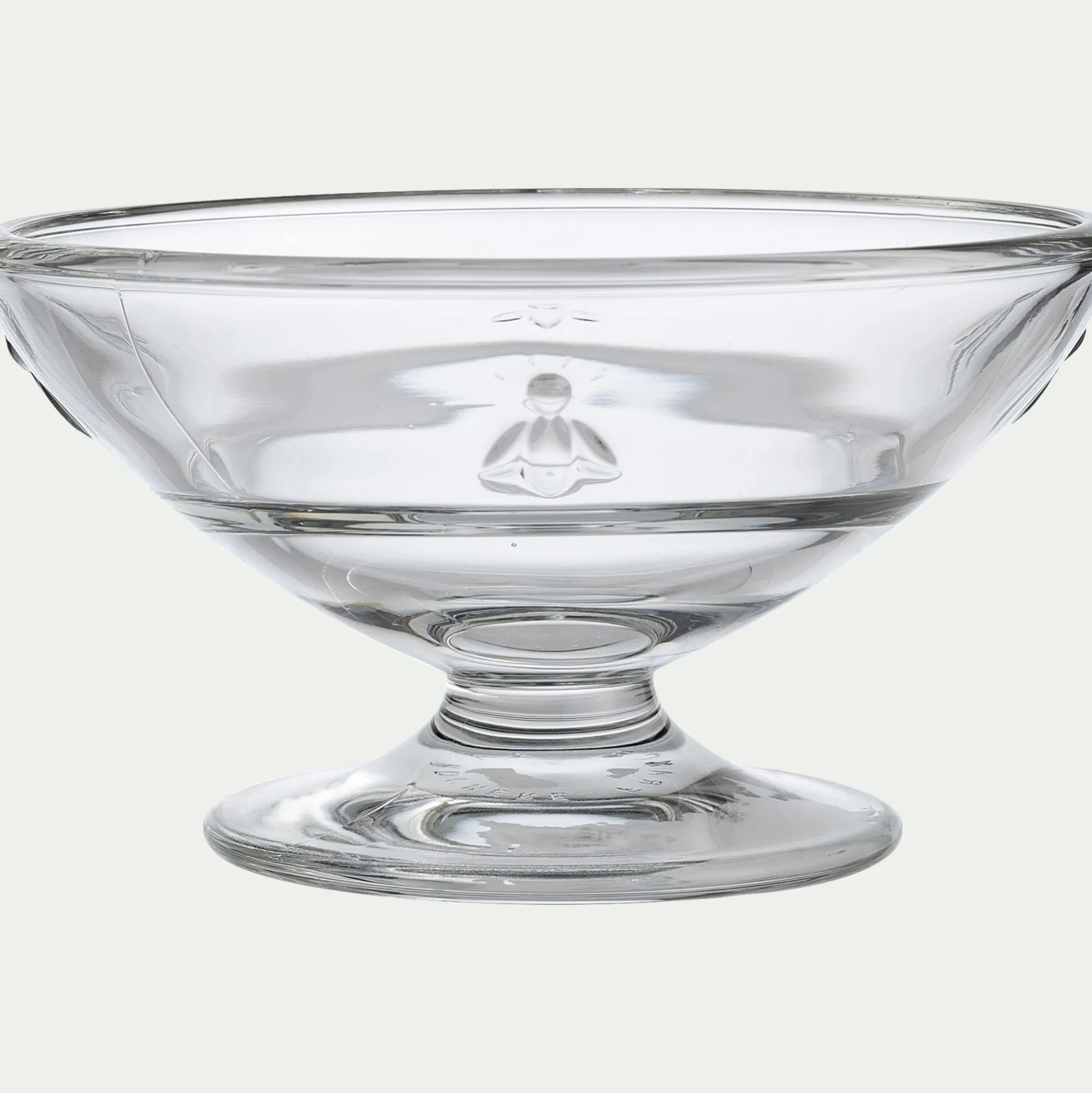 Coupelle sur pied en verre 20cl - transparent