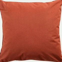 Coussin d'extérieur et intérieur déperlant - marron rustrel 70x70cm