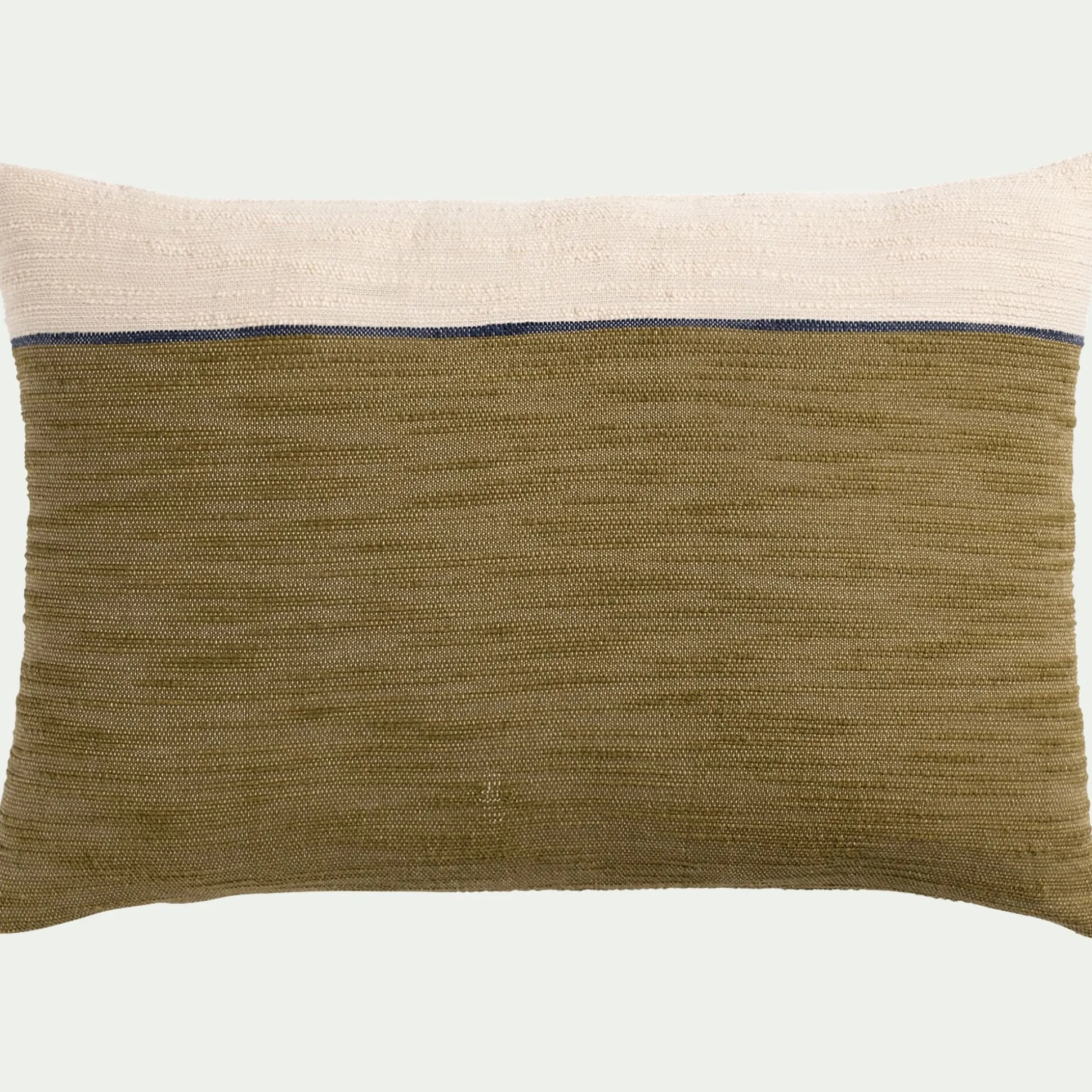 Coussin en coton 40x60cm - vert mousse