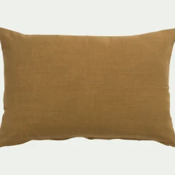 Coussin motif Provence en coton 40x60cm - marron