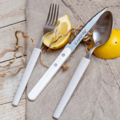 Couteau en inox - blanc