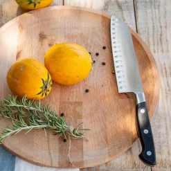 Couteau Santoku forgé avec lame 19cm en métal