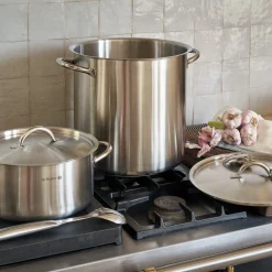 Couvercle en inox De Buyer - argenté D24 cm