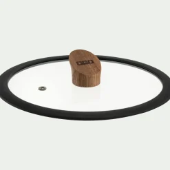 Couvercle en verre résistant D20cm - transparent