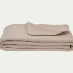 Couvre-lit en gaze de coton - beige alpilles 180x230cm