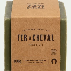 Cube savon de Marseille 300gr - vert