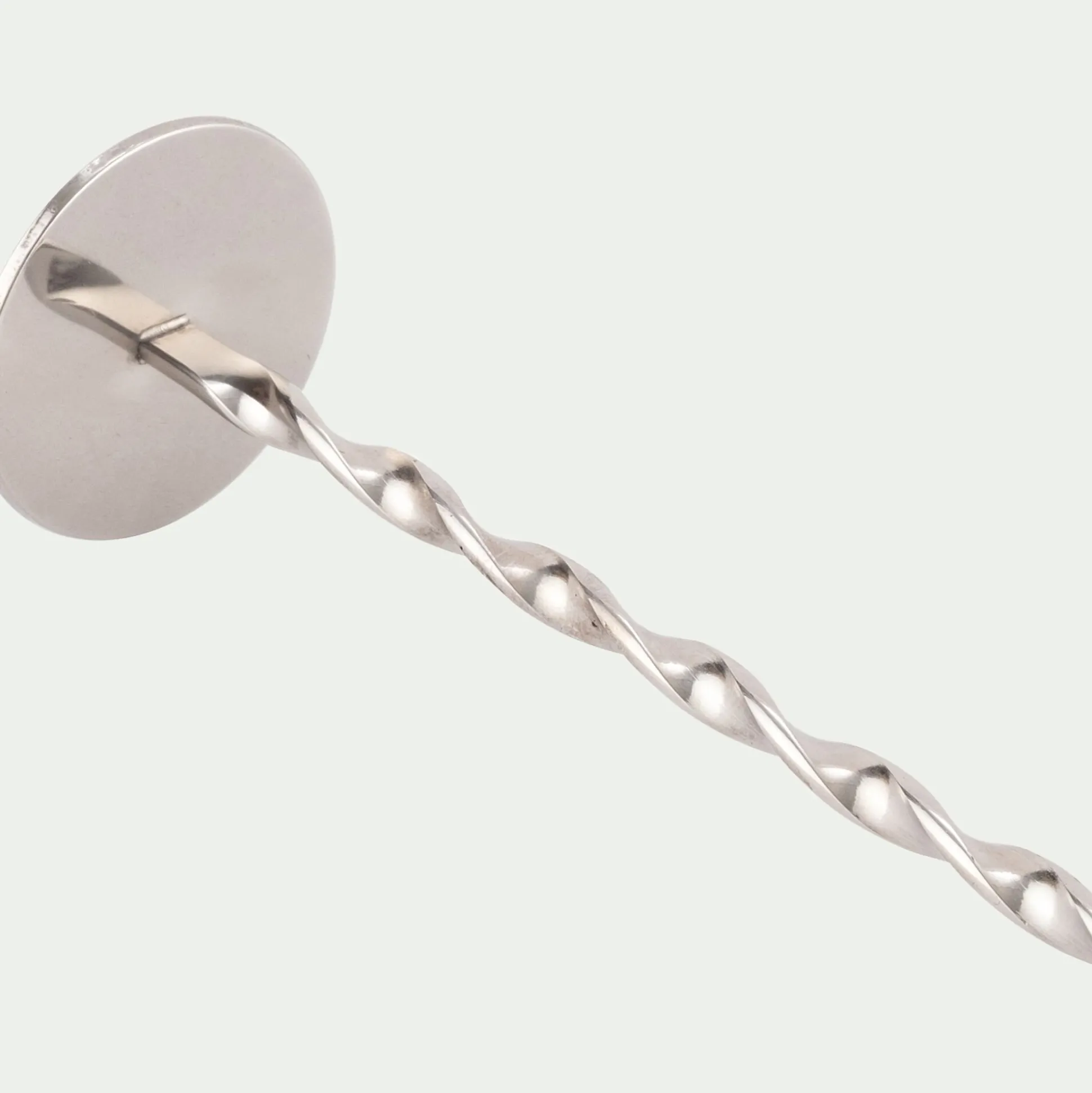 Cuillère à cocktail en inox - argenté