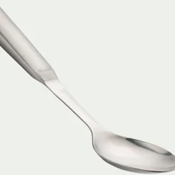 Cuillère de service en inox - gris métallisé