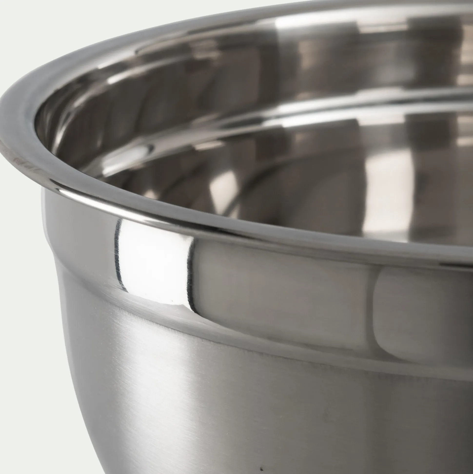 Cul de poule en inox D20cm - argenté