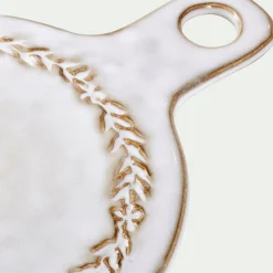 Dessous de plat motif végétal en grès D20cm - beige alpilles