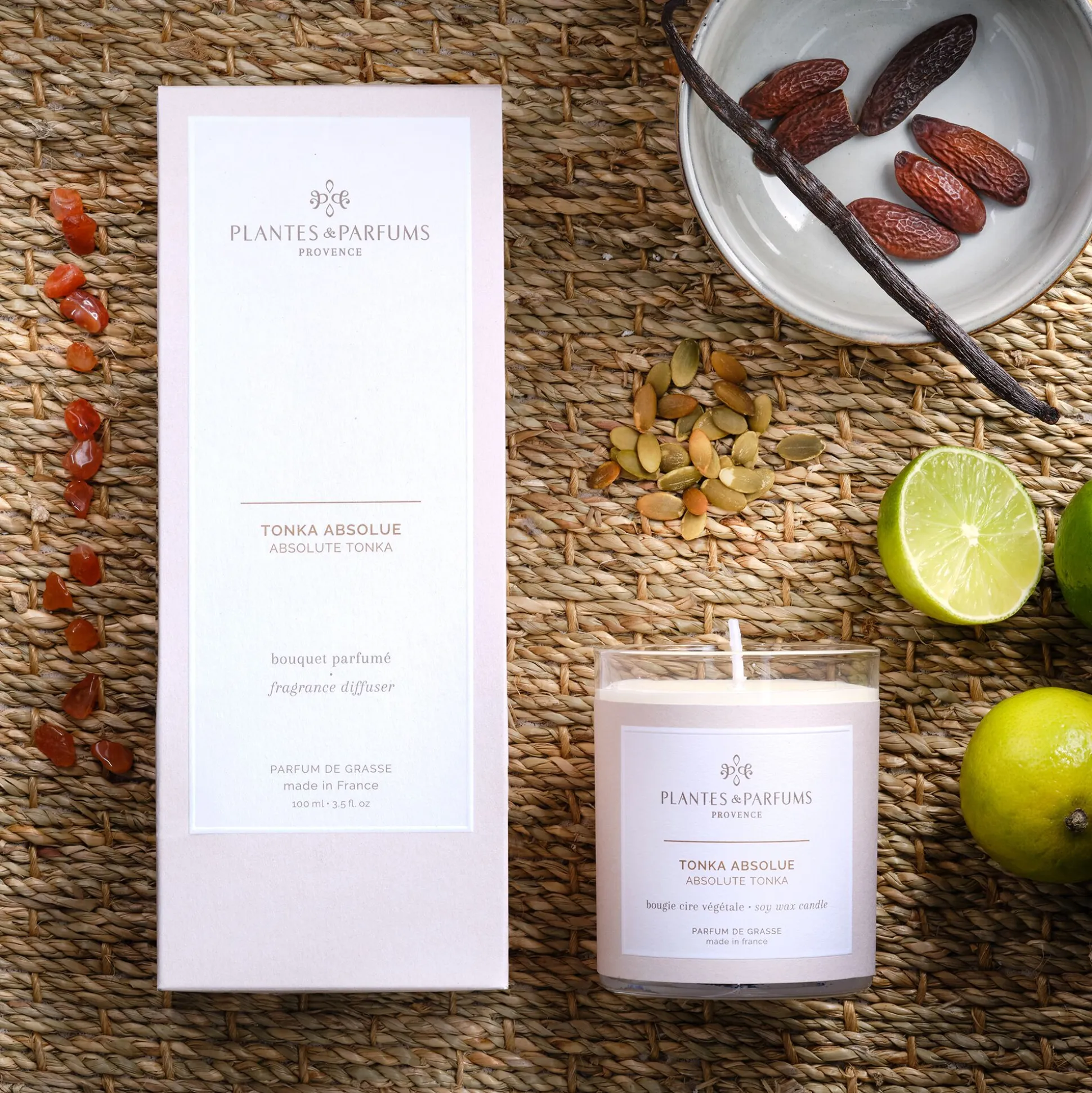 Diffuseur de parfum senteur Tonka absolue 100ml