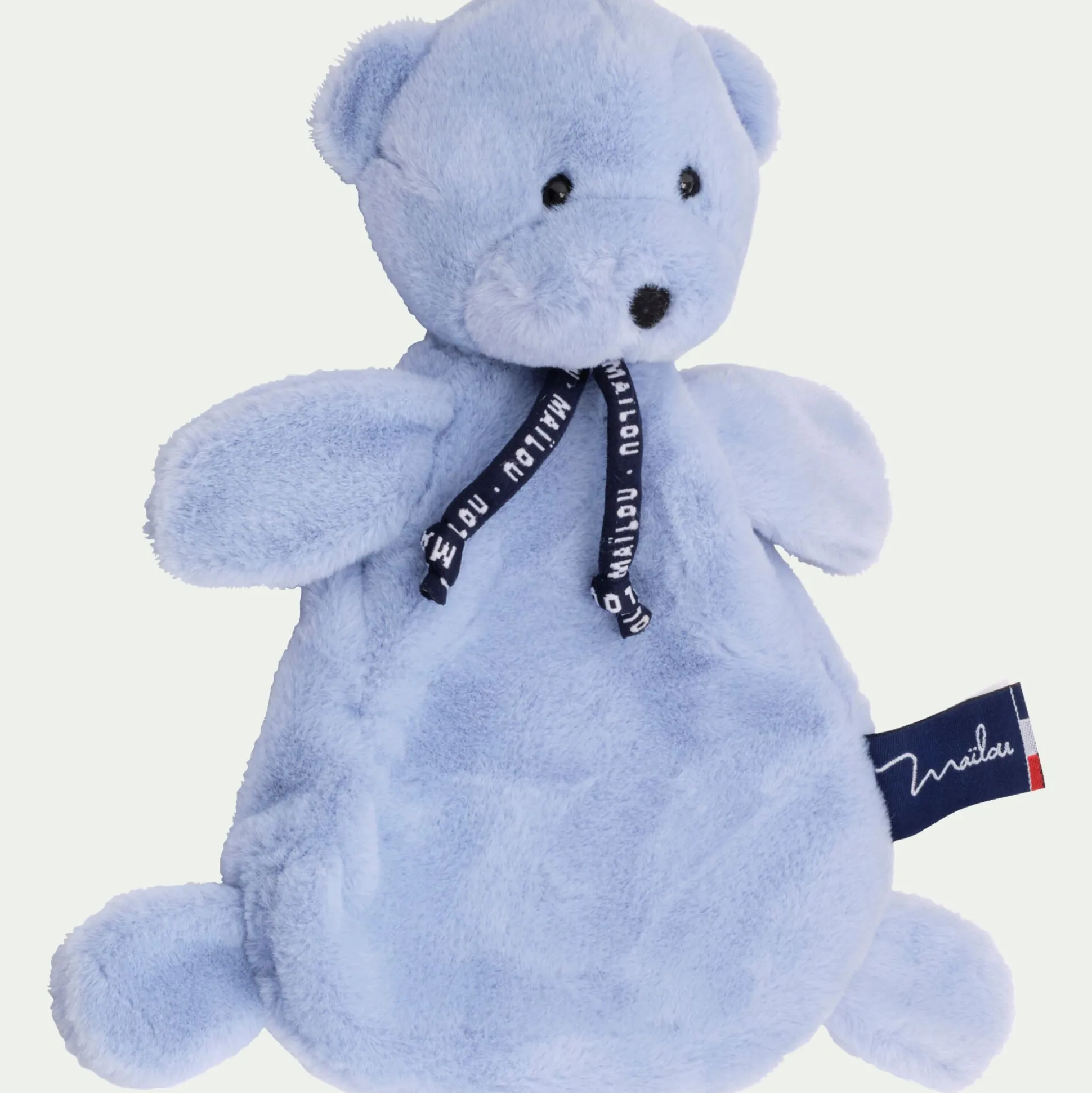 Doudou ours - bleu H23cm