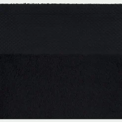 Drap de bain en coton peigné - gris calabrun 100x150cm