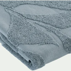 Drap de douche en coton - bleu calaluna 70x140cm