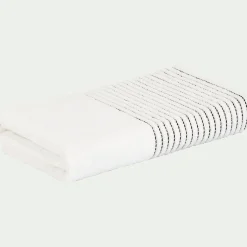 Drap de douche en coton - blanc ventoux 70x140cm