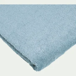 Drap de douche en coton peigné - bleu calaluna 70x140cm